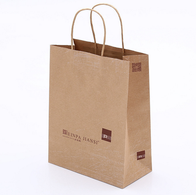 定制牛皮紙袋 牛皮現(xiàn)貨食品紙質(zhì)方底包裝紙袋牛皮紙環(huán)保手提袋 圖片_高清大圖 - 阿里巴巴 - 1