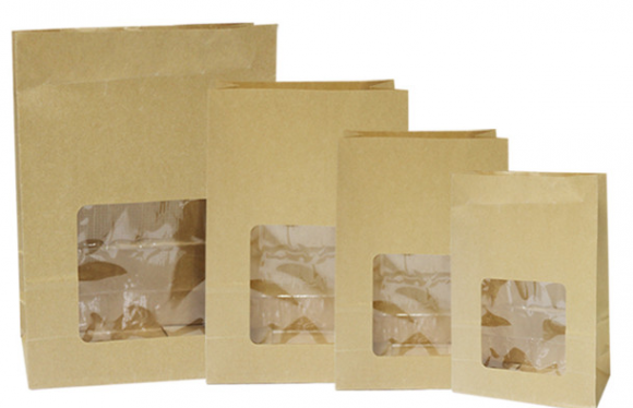 食品級(jí)牛皮紙袋 環(huán)?？裳h(huán)包裝牛皮紙